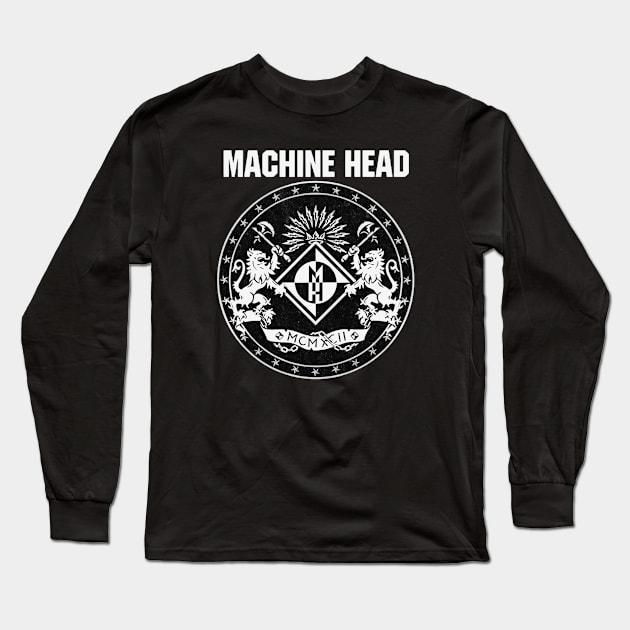 machine head Long Sleeve T-Shirt by scary poter